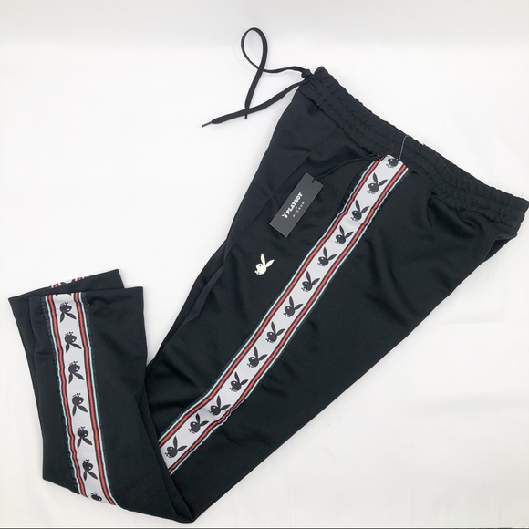 Pacsun X Playboy Taped Tricot Track Pants - Picture 7 of 8
